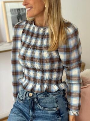 Alternative view of Blusa Liverpool Cuadrille