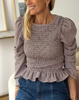 Blusa Liverpool Cuadritos