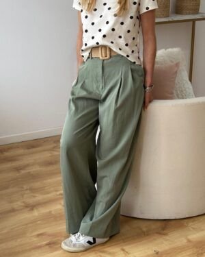 Alternative view of Pantalon con Cinto