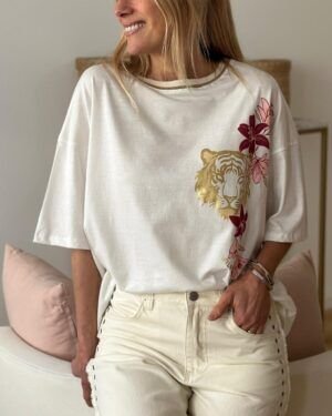 Remera Tigre Dorado - Imagen 3