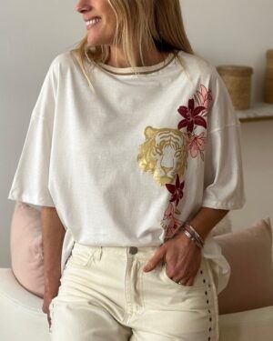 Remera Tigre Dorado