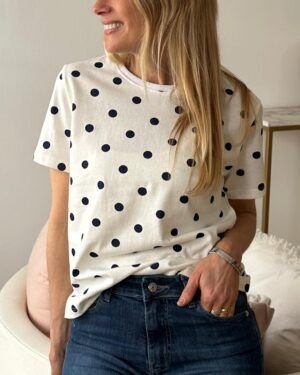 Remera Lunares Basica